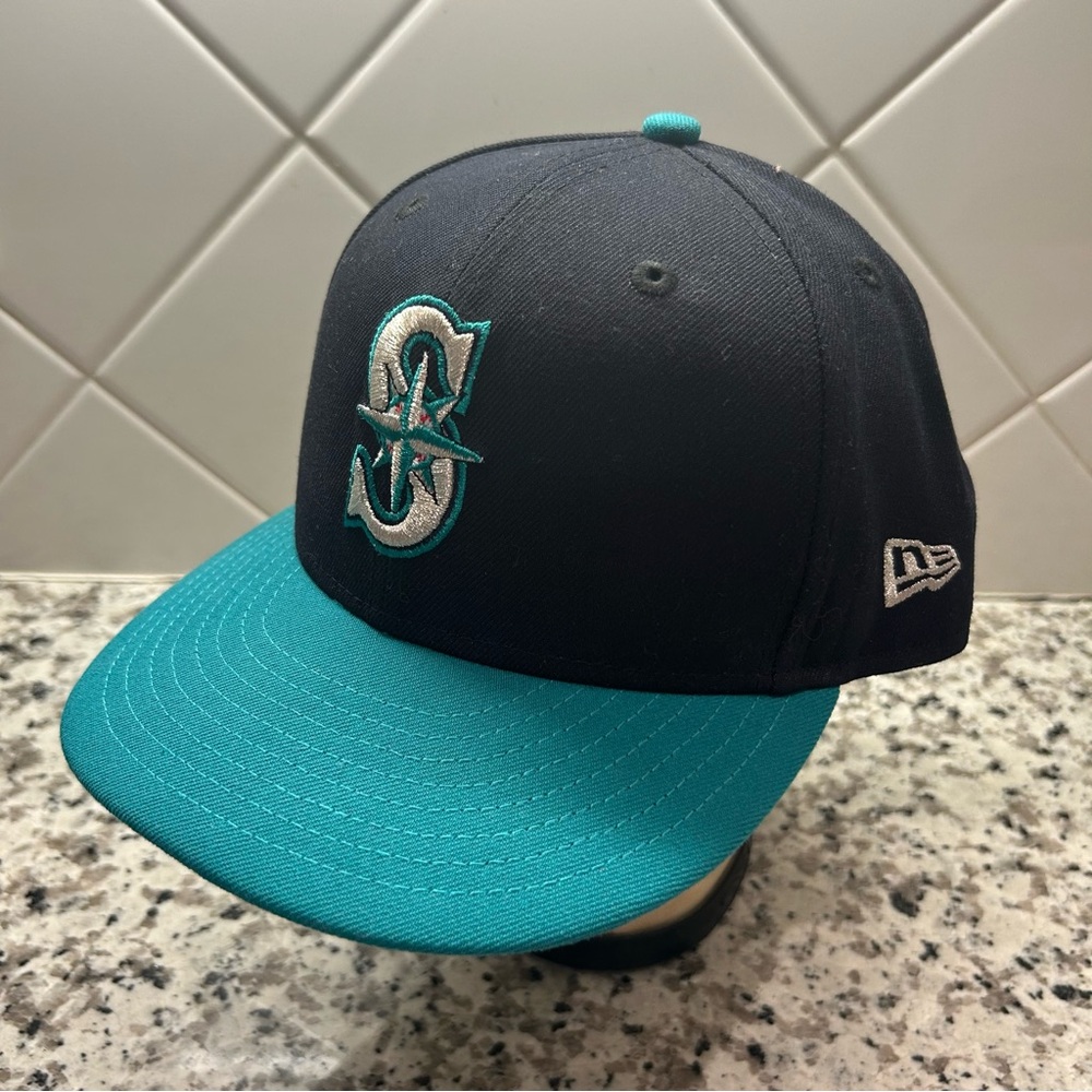 Seattle Mariners MLB New Era 59 Fifty Fitted Hat Cap 7 3/8